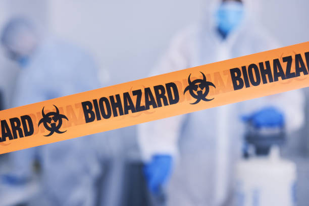 Professional Biohazard technician working in Marlborough, MA